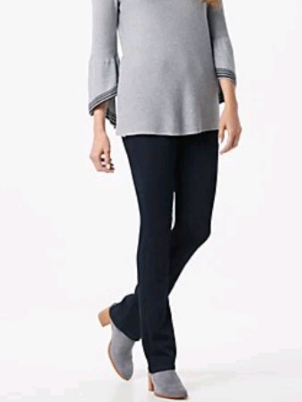 NWT Laurie Felt | Silky Baby Bell Jeans Vital Stretch Tech Women LP Large Petite